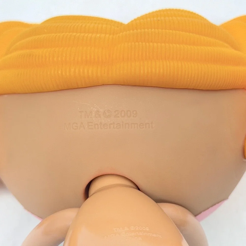 Lalaloopsy Doll Orange Hair Button Eyes 2009 12 Inch Figure No Outfit
